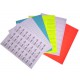 Planche A4 velin permanent 210x148,5 JAUNE FLUO