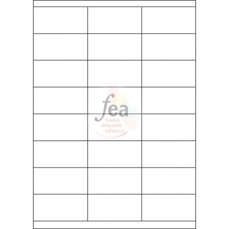Planche A4 velin amovible 70x35 