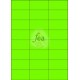Planche A4 velin permanent 70x37 VERT FLUO