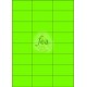 Planche A4 velin permanent 70x37 VERT FLUO