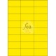 Planche A4 velin permanent 70x37 JAUNE FLUO