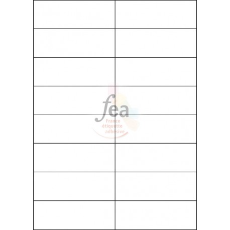 Planche A4 velin permanent 105x37