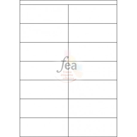 Planche A4 velin permanent 105x41