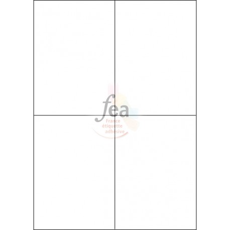 Planche A4 velin permanent 105x148,5