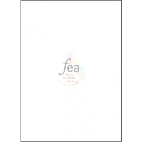 Planche A4 velin amovible 210x148,5 