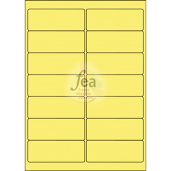 Planche A4 velin permanent 99,1x38,1 JAUNE