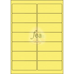 Planche A4 velin permanent 99,1x38,1 JAUNE