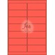 Planche A4 velin permanent 99,1x38,1 ROUGE