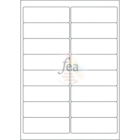 Planche A4 velin amovible 99x33.9 