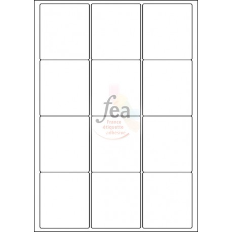 Planche A4 velin permanent 63,5x72