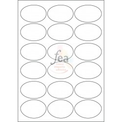 Planche A4 velin permanent OVALE 63,5x42,3