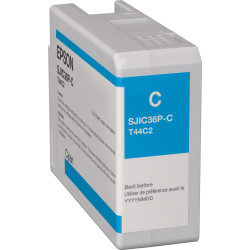 CARTOUCHE CYAN EPSON C6000 - C6500