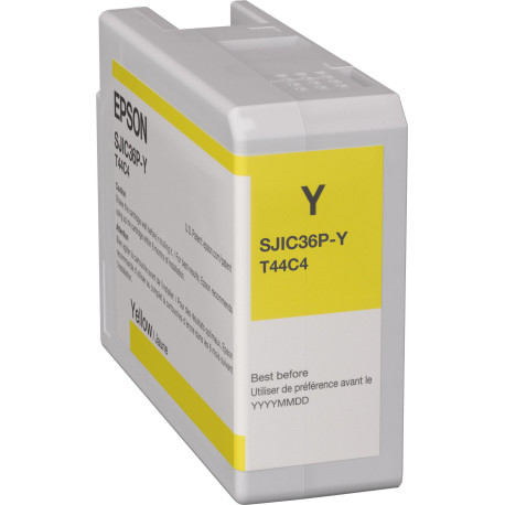 CARTOUCHE JAUNE EPSON C6000 - C6500