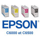 CARTOUCHE JAUNE EPSON C6000 - C6500