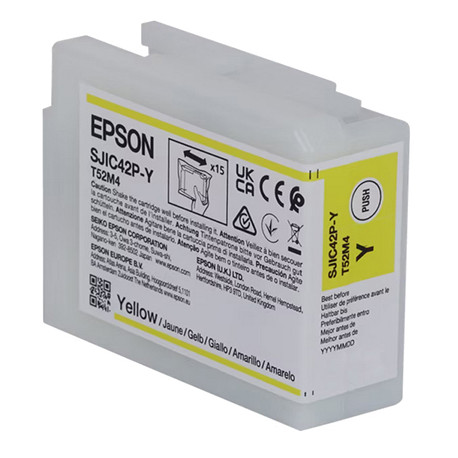 CARTOUCHE JAUNE EPSON C4000